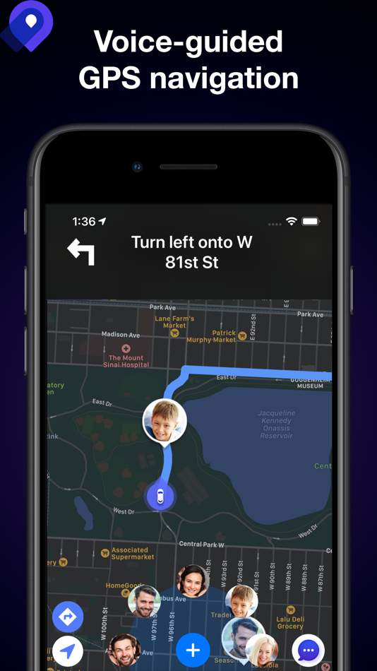 #1. Safe: Find Friends Navigation (iOS) Podle: Appie s.r.o