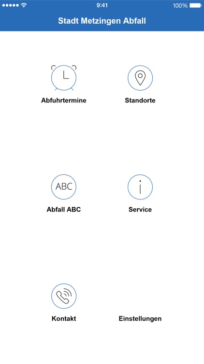 Abfall App Metzingen