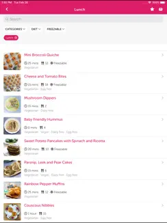 Baby Led Weaning Recipes iPad image 2