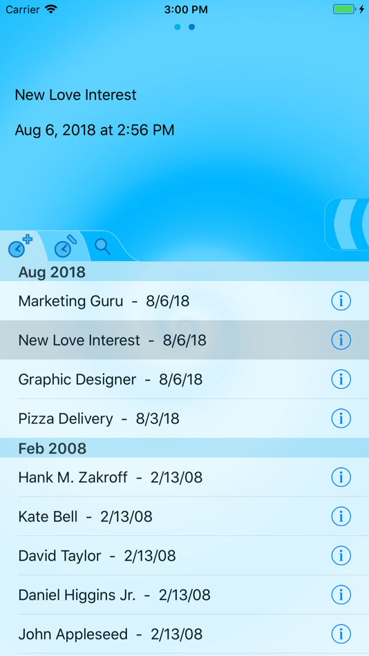 #1. Recent Contacts (iOS) 由: Kyle Gorlick