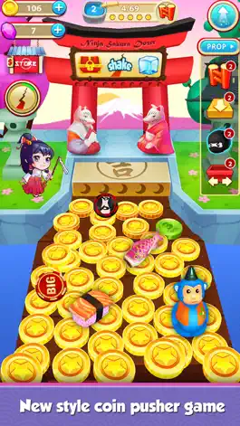 Game screenshot Coin Mania: Ninja Sakura Dozer mod apk