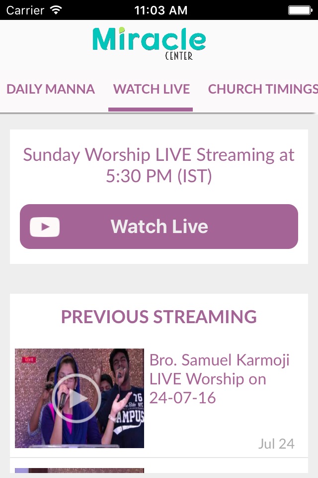 Samuel Karmoji Ministries screenshot 3