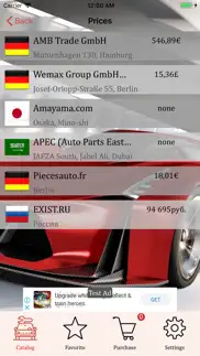 car parts for nissan iphone screenshot 2