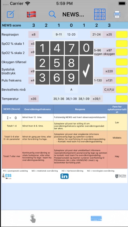 NEWS 2  Medical Calculator screenshot-6