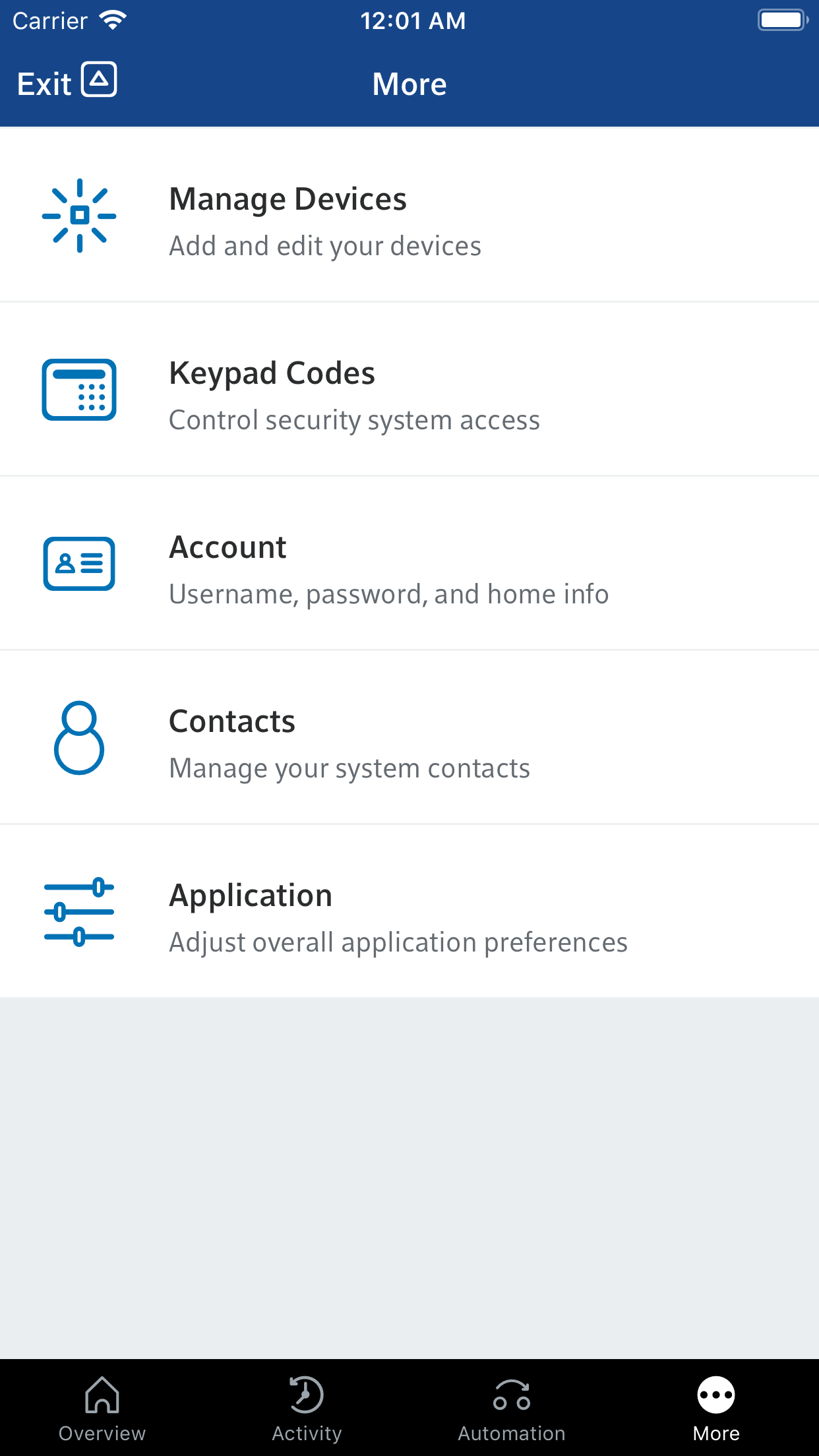 Vista SmartHome