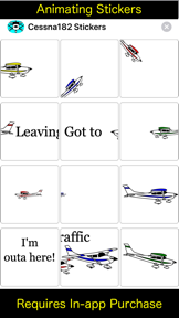 Cessna 182 Sticker App screenshot
