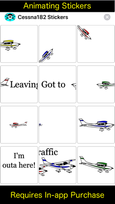 Cessna 182 Sticker App screenshot 4