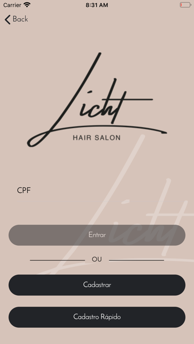 Licht Hair Salon Screenshot