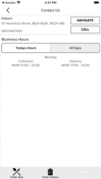 Fabio's - Blyth screenshot-3