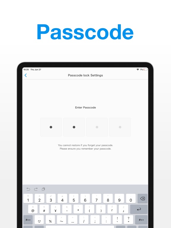 Simple Notes - Notepad Manager iPad screenshot 8 - Productivity app