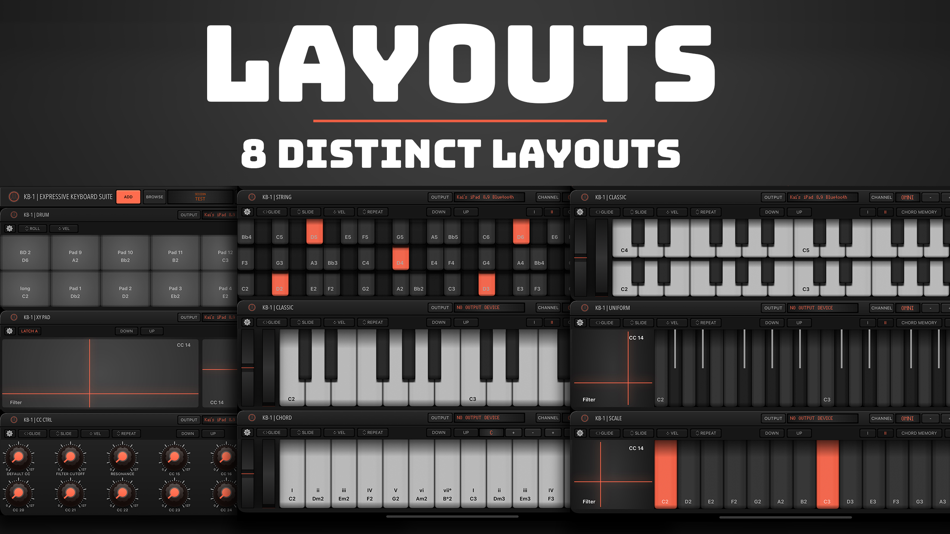 #2. KB-1 Keyboard Suite (iOS) 由: Kai Aras