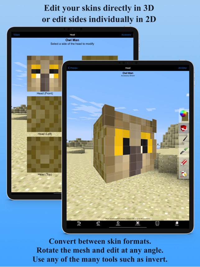 Skin Creator 3D for Minecraft on the App Store