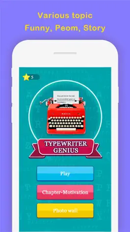 Game screenshot Typewriter Genius mod apk