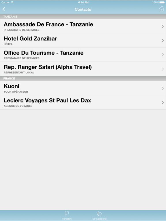 Kuoni France iPad screenshot 5 - Travel app