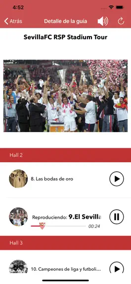 Game screenshot SevillaFC RSP Stadium Tour apk