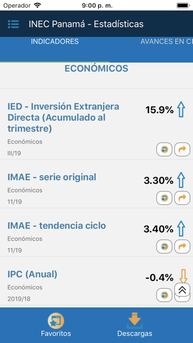 INEC Panamá-Estadísticas Screenshot 2 - AppWisp.com INEC Panamá-Estadísticas Screenshot 2 - AppWisp.com