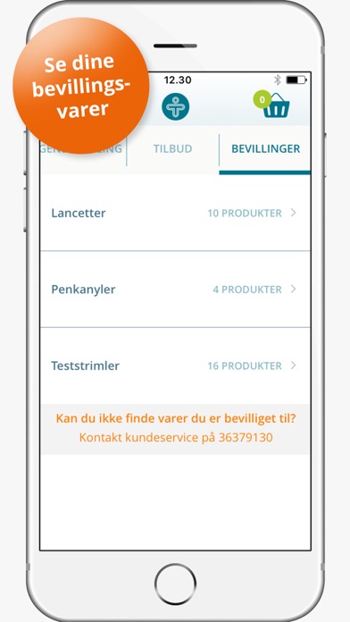 Mediq Danmark Bestillingsapp Screenshot 1 - AppWisp.com