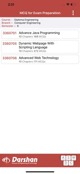 Game screenshot GTU MCQ apk