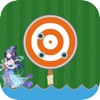 Hit the target-aim icon