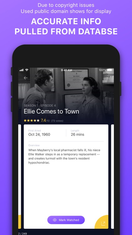 Eastwatch - TV Show Tracker