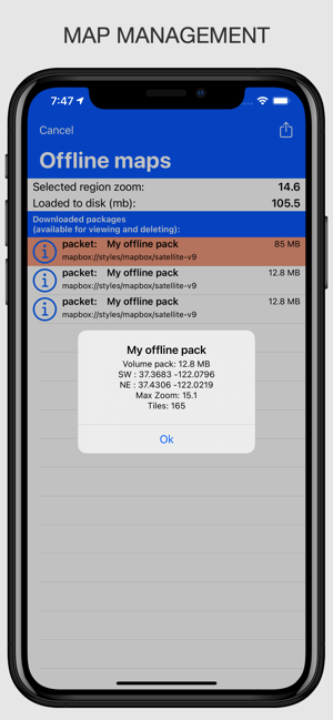 ‎Offline Maps: GPS Tracker GPX Screenshot