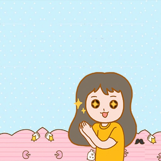 女孩点阽