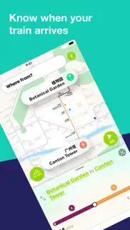guangzhou metro route planner iphone screenshot 4