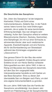 saxophon-schule iphone bildschirmfoto 2