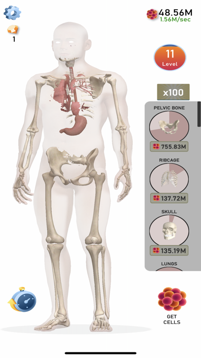 Screenshot #2 pour Idle Human 3D
