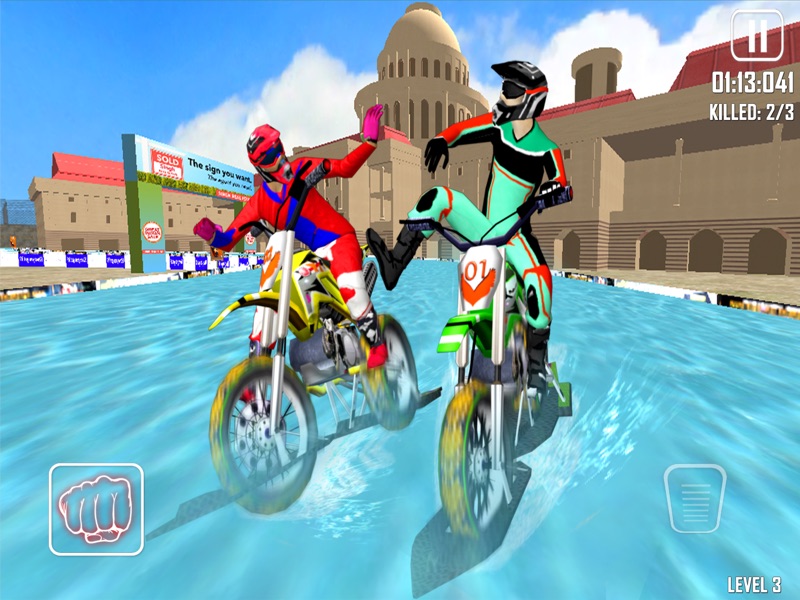 Surfing Dirt Bike Racing screenshot 8