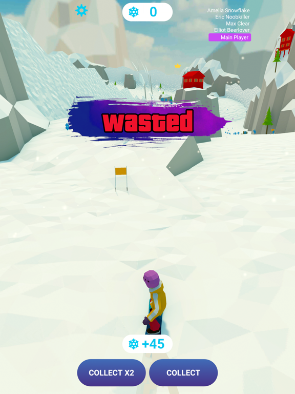 Screenshot #4 pour Ski.io - Snowball Rush