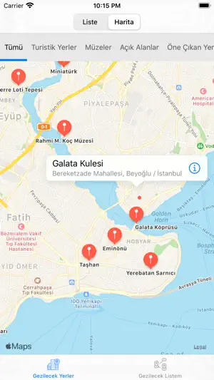 İstanbul Gezilecek Yerler screenshot 2
