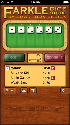 Farkle Dice DLX screenshot 2
