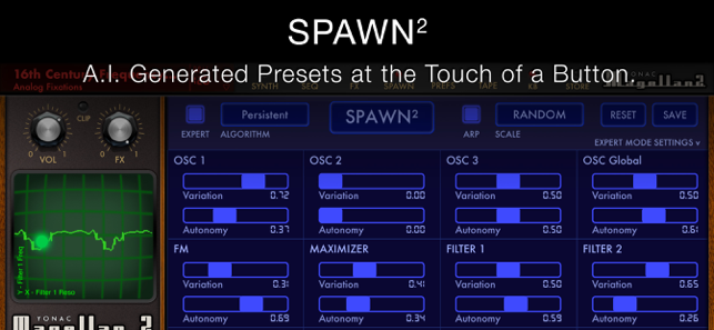 Screenshot di Magellan Synthesizer 2