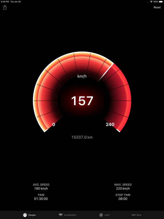 Screenshot #4 pour Speedometer∞