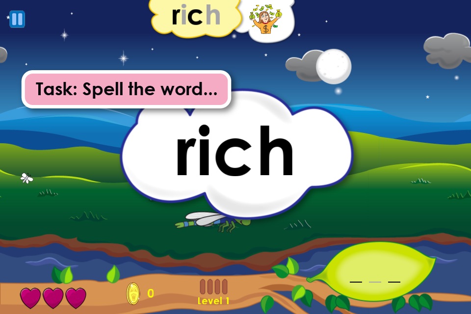 Spell Star 1b: sh, ch words screenshot 3