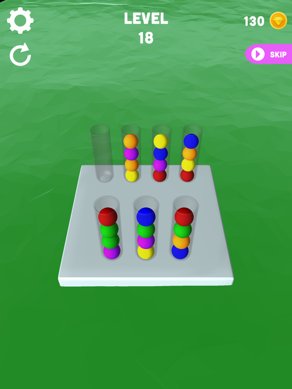 Sort Balls 3D iPad screenshot