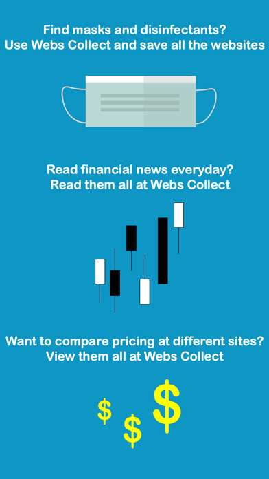 Screenshot #1 pour Webs Collect