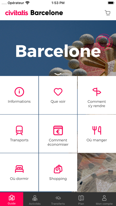 Screenshot #2 pour Guide Barcelone Civitatis.com
