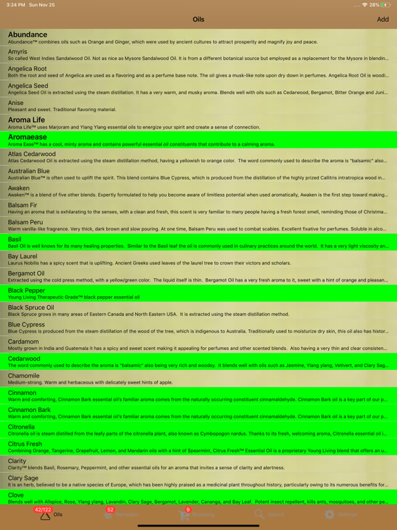 Screenshot #6 pour My Essential Oil Remedies