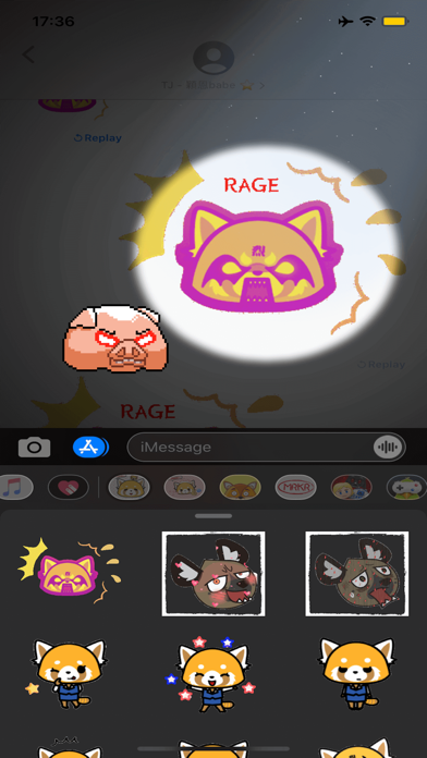 MomentSQ™ Aggretsuko Stickers2 Screenshot
