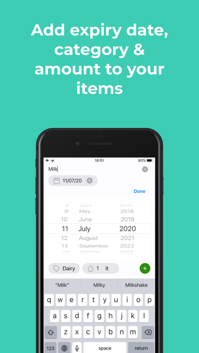 Smart Kitchen: Food Inventory Screenshot
