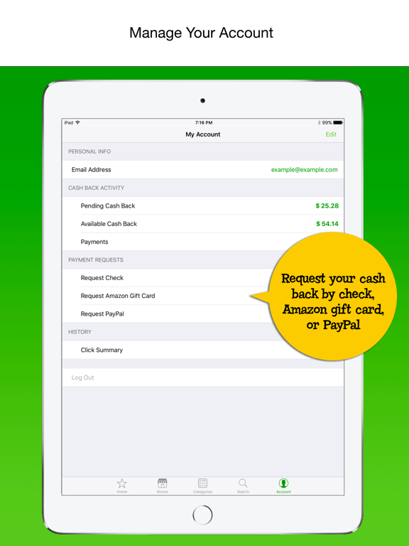 Mr. Rebates / MrRebates iPad screenshot 5 - Shopping app