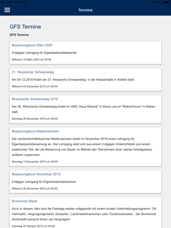 Screenshot #5 pour GFS e.G.