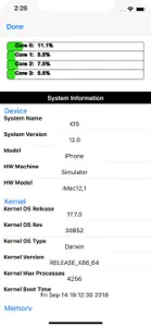 System Info and Check Lite screenshot #2 for iPhone