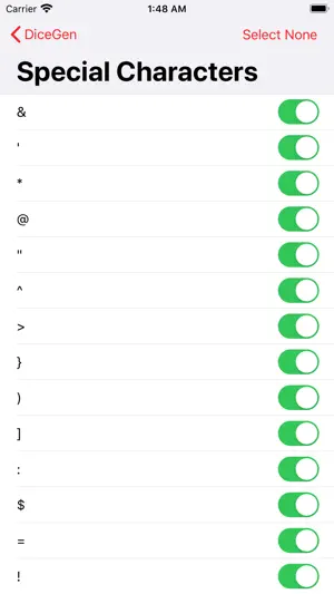DiceGen screenshot 3