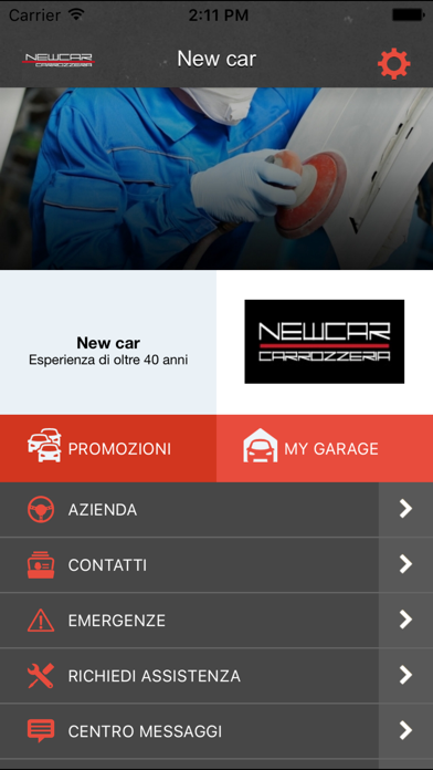 Carrozzeria Newcar Screenshot
