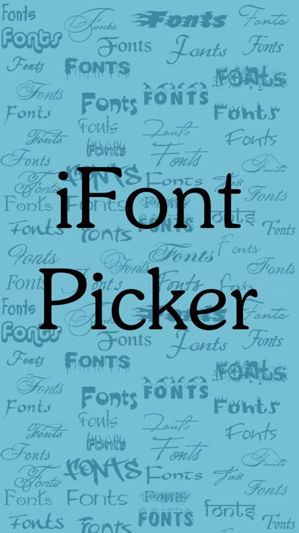iFontPicker