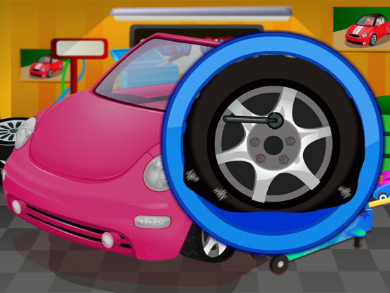 Super car wash game & mechanic iPad screenshot 6 - Games app