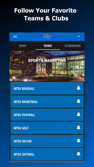 Screenshot #3 pour MTSU Sports Marketing